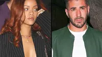 Rihanna, Karim Benzema dan Chris Brown Pesta Bareng