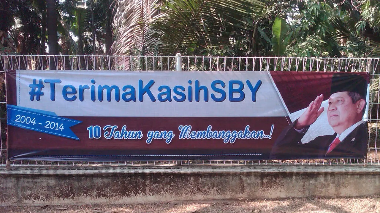 Spanduk SBY