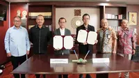 Kemenag-BRIN Teken Perjanjian Kerja Sama, Dukung Penguatan Kebijakan Agama dan Pendidikan Buddha