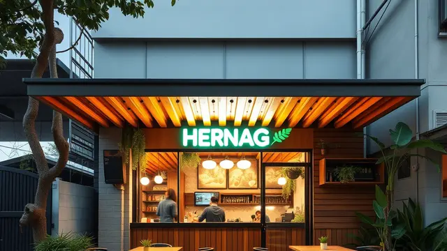 Desain Warung Hemat Energi