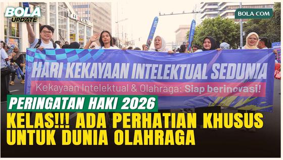 Hari Kekayaan Intelektual Sedunia 2026, Industri Olahraga Jadi Fokus Utama