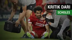 Legenda Manchester United, Paul Scholes mengkritik Mohamed Salah dan Loris Karius di laga final Liga Champions.