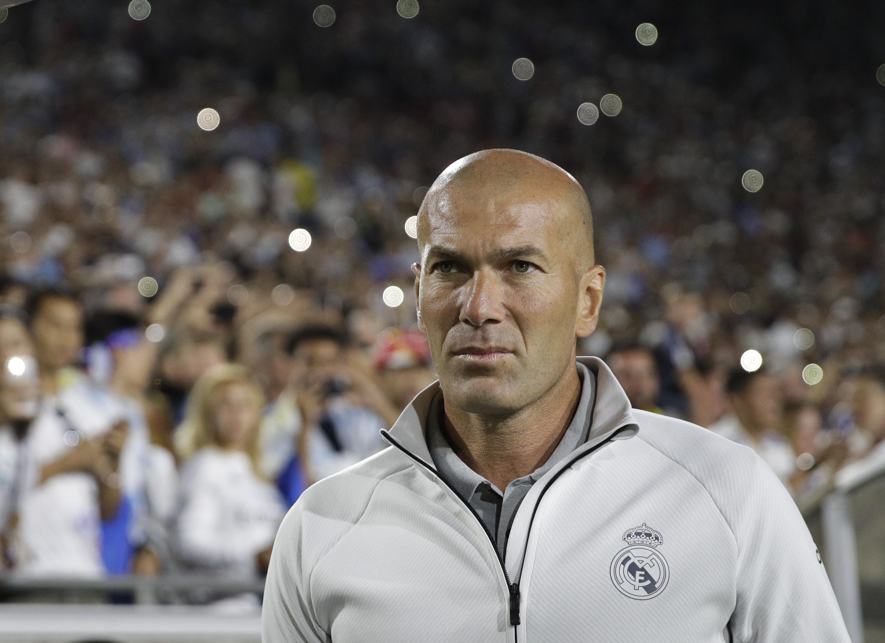 Zinedine Zidane (AP Photo/Jae C. Hong)