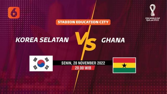 Korea Selatan vs Ghana