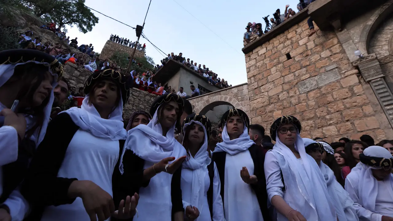 Ritual Perayaan Tahun Baru Kelompok Yazidi Irak