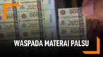 Waspada Materai Palsu, Ini Cara Mudah Mengenali Materai Asli