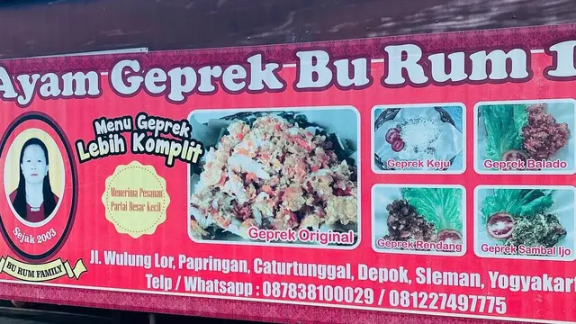 Ayam Geprek Bu Rum