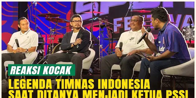 Kelakar Legenda Timnas Indonesia saat Ditanya: Mantan Pemain Bisa Jadi Ketua PSSI?