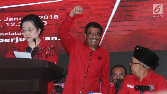 Ditunjuk Maju Dalam Pilkada Sumut 2018, Djarot Cium Tangan Megawati