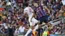 Blaugrana menang dengan skor meyakinkan 3-0. (AP Photo/Joan Monfort)