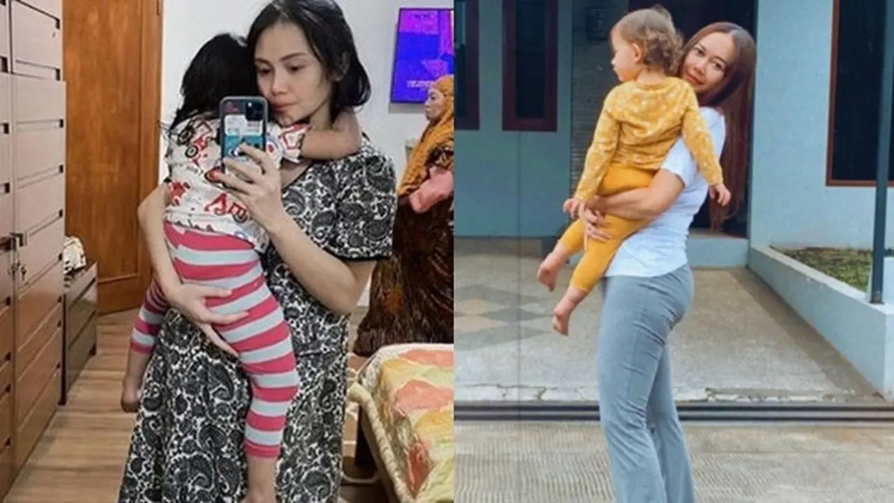 Jadi Single Mom Siaga, Ini 6 Potret Penyanyi saat Asuh Anak