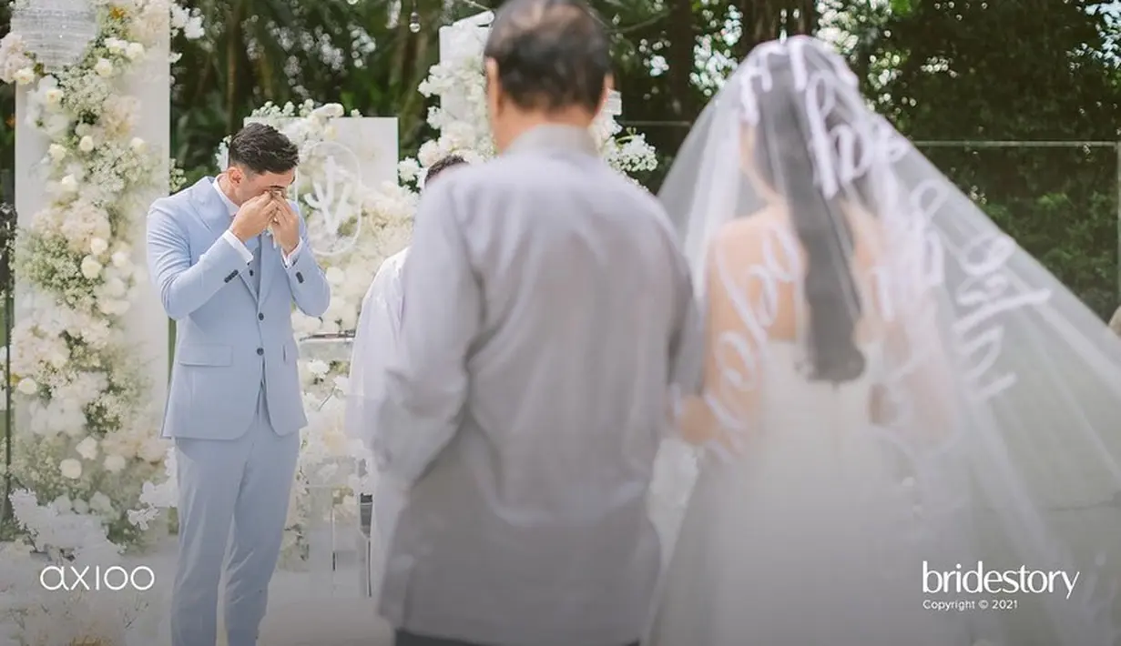 Vincent dan Jessica Iskandar (Instagram/thebridestory)