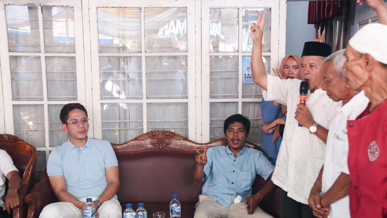 Calon Bupati-Wakil Bupati (Cabup-Cawabup) Lampung Selatan (Lamsel) nomor urut 2, Radityo Egi Pratama-Syaiful Anwar dapat dukungan masyarakat minang.