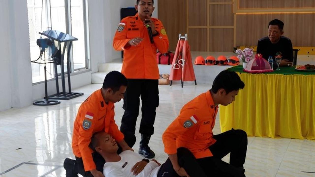 Tingkatkan Kesiapsiagaan Bencana, Lapas Luwuk Gandeng Basarnas Banggai Latih Petugas Tanggap Darurat