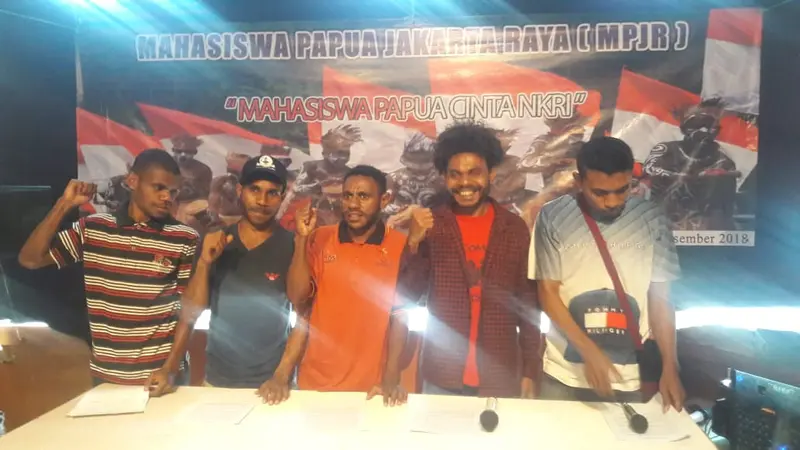 Mahasiswa Papua Cinta Negara Kesatuan Republik Indonesia