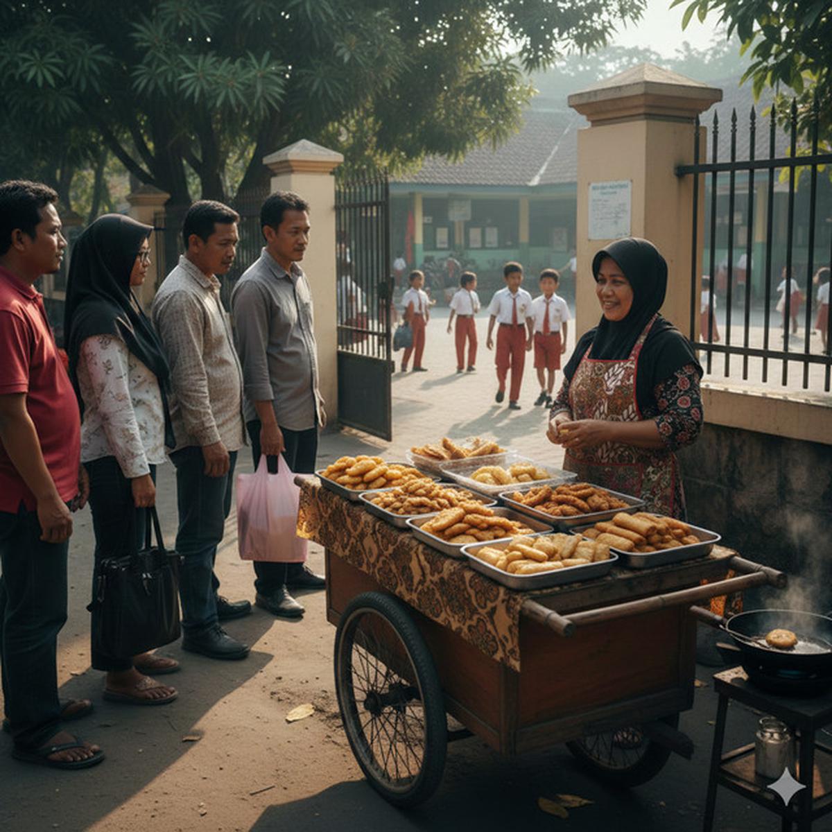 7 Ide Jualan untuk Ibu-Ibu saat Antar Jemput Anak Sekolah, Laris di Pagi Hari