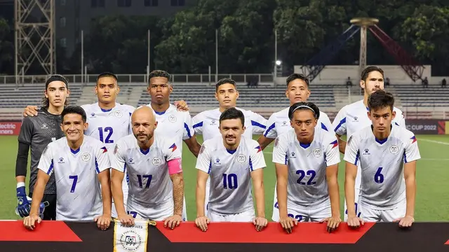 Timnas Filipina di Piala AFF 2022.