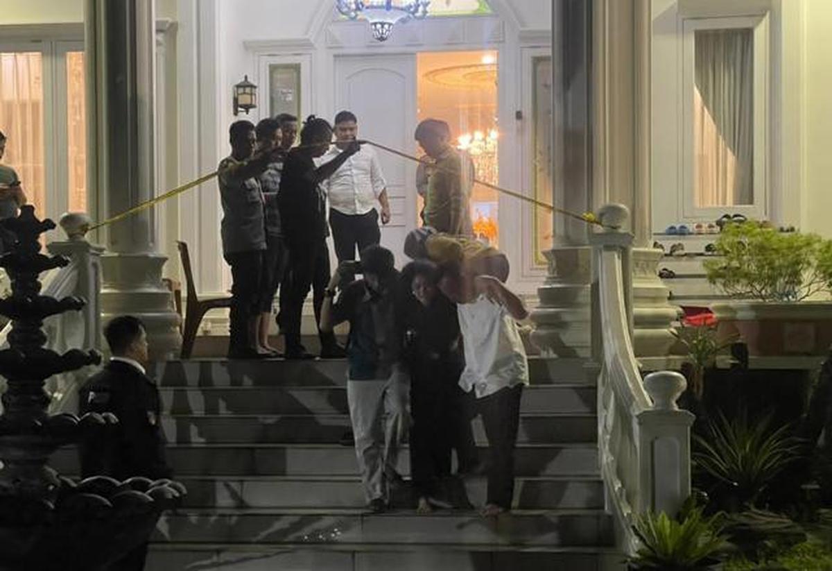 Lokasi pembunuhan anak politikus PKS di Cilegon (Foto: Yandhi/Liputan6.com)