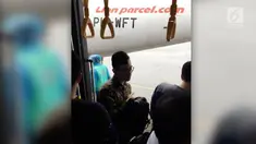 Gibran Rabuming tertangkap kamera bepergian tanpa didampingi pengawal.