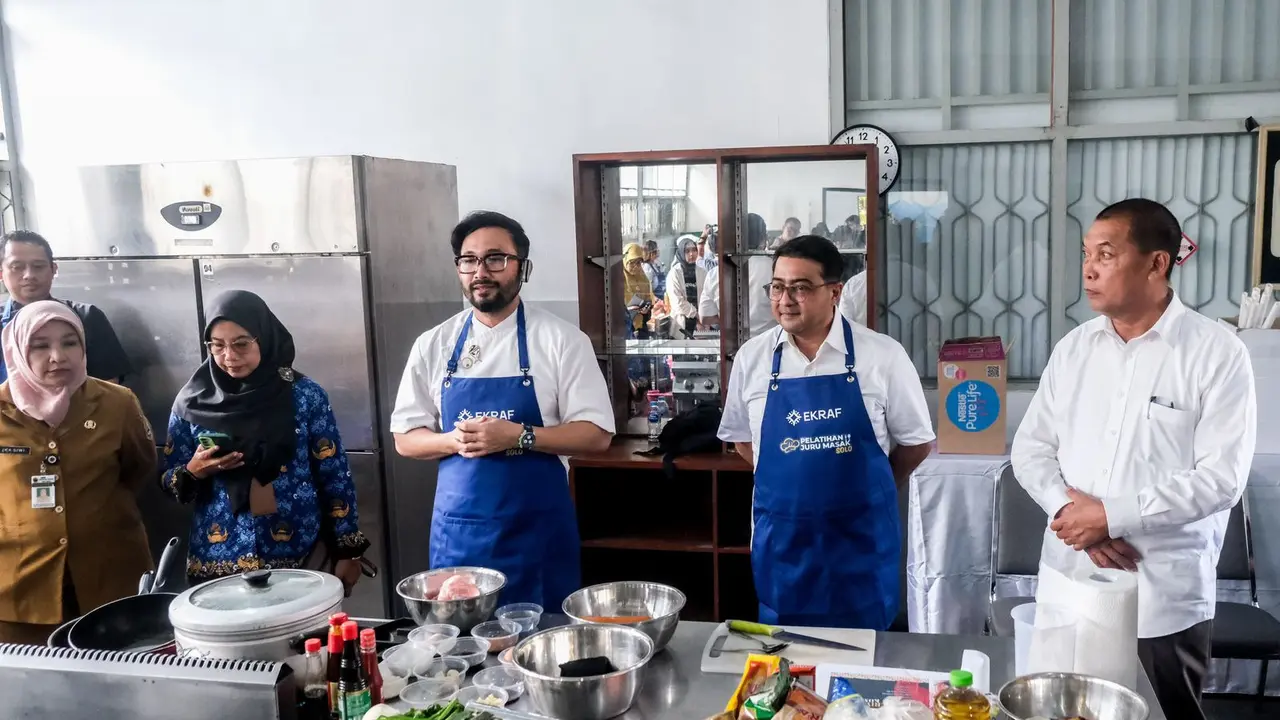 Kemenekraf Gelar Pelatihan Juru Masak Dukung Program Makan Bergizi Gratis, Anggarannya Capai Rp1,5 Miliar untuk 5 Kota