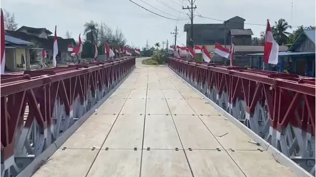 Pembangunan jembatan bailey di Aceh terus dikebut untuk memulihkan konektivitas pascabencana.(Ist)