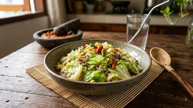 Menu Sayuran yang Tidak Membutuhkan Banyak Bumbu tapi Tetap Gurih/AI Generated