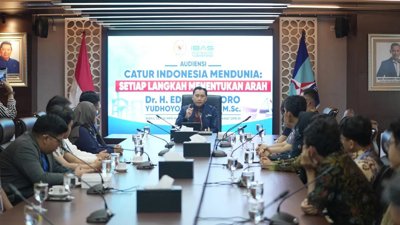 Lebih dari Sekadar Permainan, Ibas Memandang Catur Cerminan Karakter dan Strategi Bangsa
