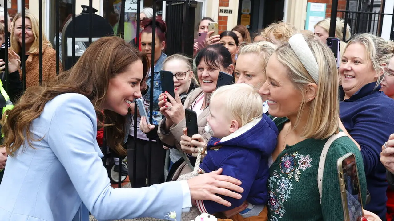 Kunjungan Kate Middleton ke Irlandia Utara, 6 Oktober 2022. (Liam McBurney/Pool Photo via AP)