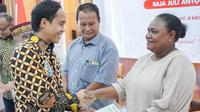 Wakil Menteri Agraria dan Tata Ruang/Badan Pertanahan Nasional (ATR/BPN) Raja Juli Antoni  saat melakukan kunjungan kerja ke Manokwari, Papua Barat. (Foto: Istimewa).