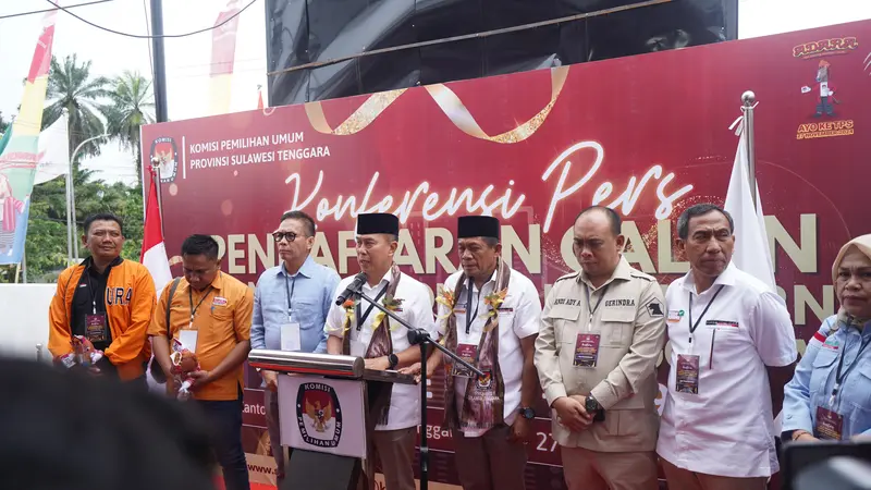 Calon Gubernur dan Wakil Gubernur Sulawesi Tenggara, Andi Sumangerukka (ASR) dan Hugua (Istimewa)