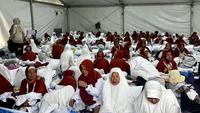Suasana Wukuf di Arafah Jemaah Haji Indonesia (Asnida Riani/Liputan6.com)