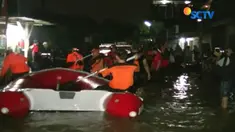 Salah satu lokasi yang terendam banjir adalah Perumahan Kampung Bulak, Pondok Aren, Tangerang Selatan.