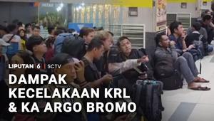 Kecelakaan kereta Commuter Line dan Argo Bromo di Stasiun Bekasi Timur, Jawa Barat berdampak luas  perjalanan kereta di sejumlah stasiun. Di Stasiun Pasar Senen, Jakarta Pusat sejumlah kereta alami kemunduran jadwal keberangkatan hingga terjadi penum...