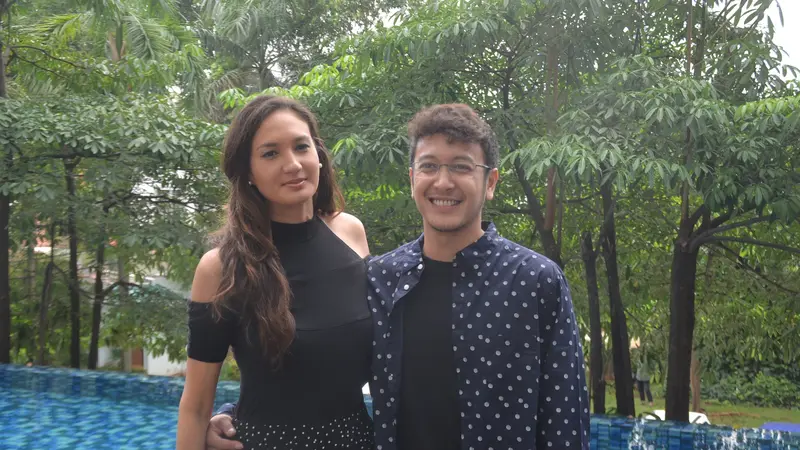 Dimas Anggara dan Nadine Chandrawinata (Foto: Liputan6.com/ Zulfa Ayu S)