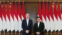 Presiden FIFA, Gianni Infantino, Sanjung Indonesia: Negara yang Amat Mencintai Sepak Bola