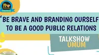 Ayo Hadirilah! Talkshow Umum Public Relation Community UBK