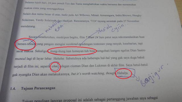 Mahasiswa Ini Bikin Makalah Berbahasa Alay Bikin Netizen Ngakak