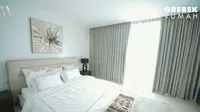 Potret Kamar Tidur Aura Kasih, Simpel dengan Nuansa Serba Putih