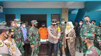 Pangdam I/BB, Mayjen TNI Hasanuddin, bersama Wakapolda Sumut, Brigjen Pol Dadang Hartanto, mengecek lokasi karantina bagi Warga Negara Indonesia (WNI) di Kota Medan
