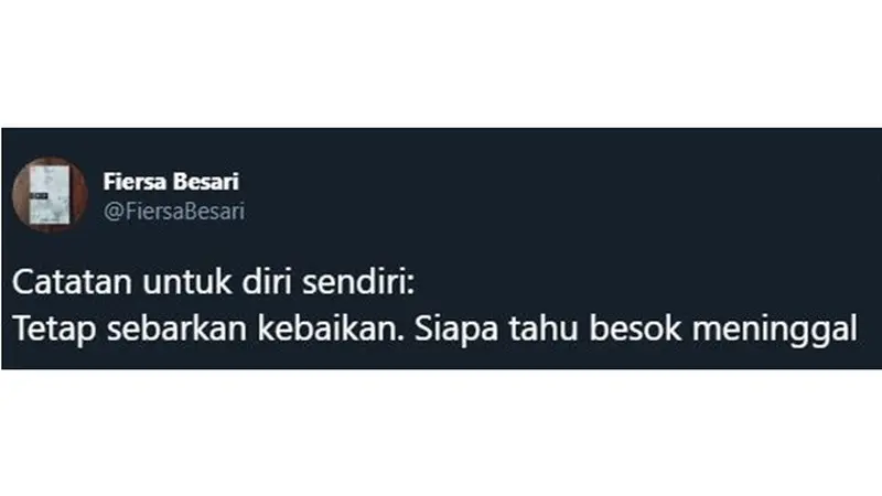 5 Catatan Untuk Diri Sendiri Ala Netizen Ini Bikin Senyum Kecut