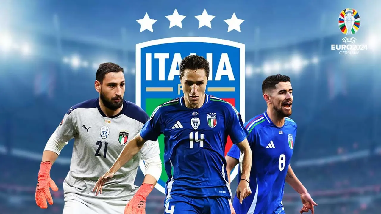 Timnas Italia - Gianluigi Donnarumma, Federico Chiesa, Jorginho