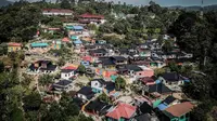 Desa Wisata Tigarihit di Danau Toba, Ada Rumah Warna-Warni Bersusun ala Brasil