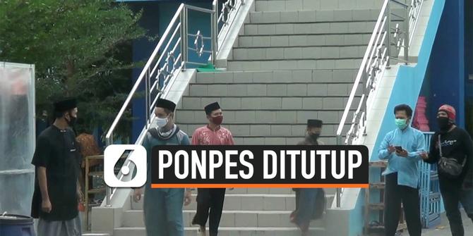 VIDEO: Lima Santri Positif Covid-19, Pesantren di Sleman Tutup Sementara
