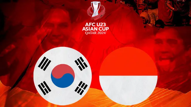 Piala Asia U-23 - Korea Selatan Vs Timnas Indonesia U-23 - Alternatif 2 (Bola.com/Adreanus Titus)