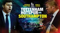 Tottenham Hotspur vs Southamton (Liputan6.com/Abdillah)