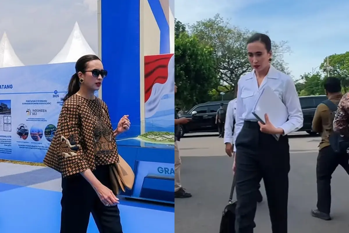 Gaya Smart Office Look Menpar Widi Wardhana Saat Kunjungan Kerja hingga Rapat Paripurna, Tenteng Tas Fendi Rp89 Juta yang Beda Warna