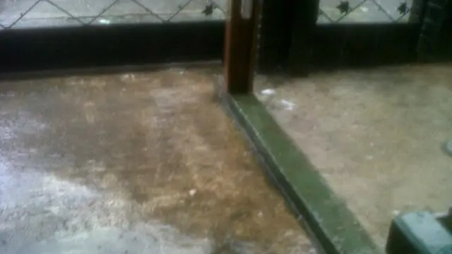 Bandung Timur Hujan Badai Es, Pohon-Baliho Tumbang dan Banjir