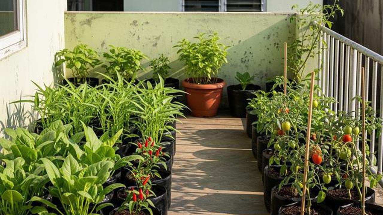 9 Ide Kebun Sayur Hemat Biaya di Kontrakan Sepetak, Panen Segar Lahan Terbatas