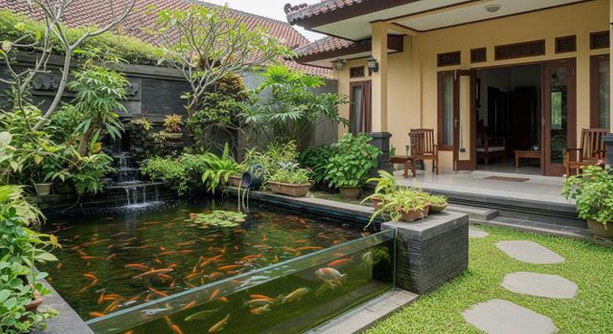 7 Model Kolam Ikan Dangkal yang Aman untuk Anak-anak dan Tetap Estetik