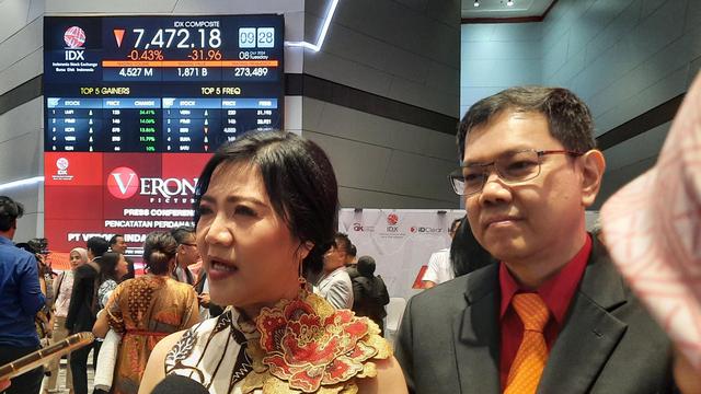 Direktur Utama PT Verona Indah Pictures Tbk, Pie Titin